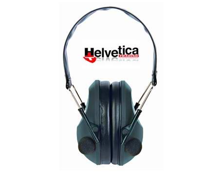       Helvetica Ultra Slim SR112 VBSR006-1 Electronic Stereo Earmuffs [Anthracite] 
